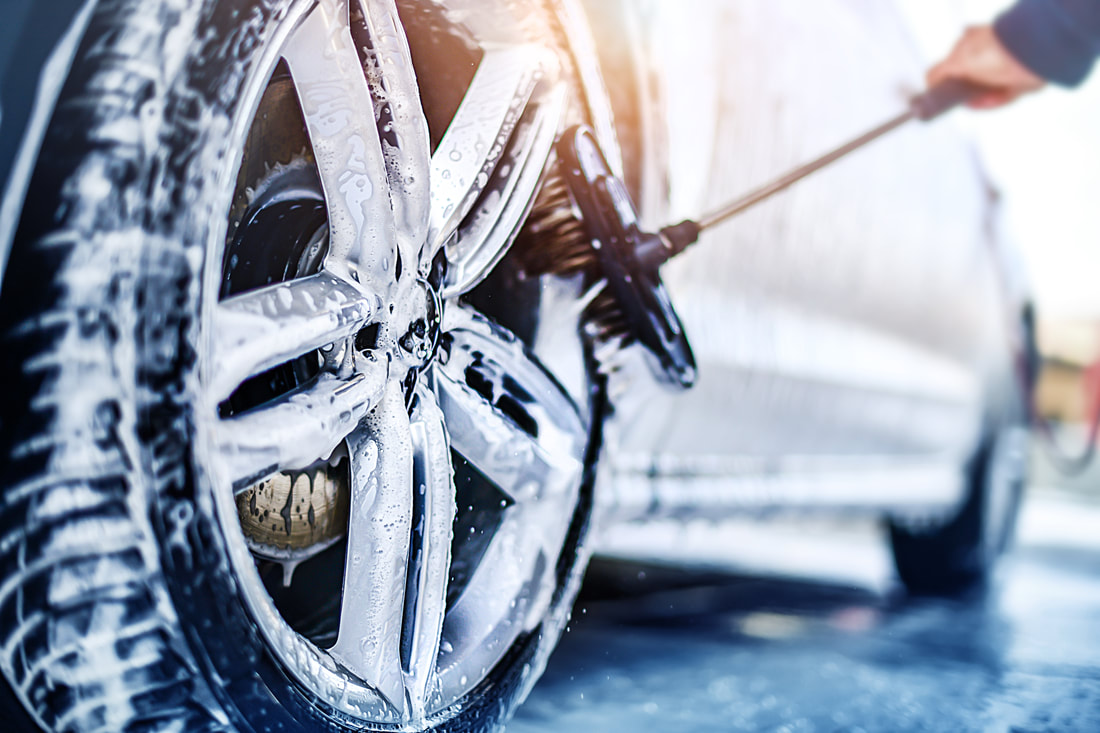 Properly detailed rims is a must for those serious enough to seek out a mobile auto spa